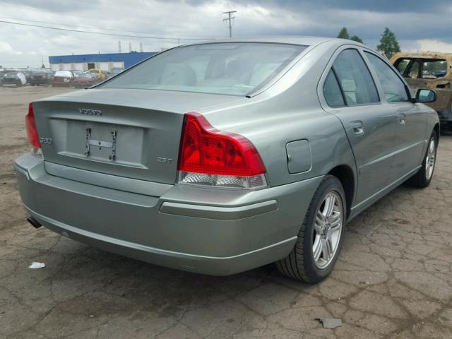 YV1RS592262556871 - 2006 VOLVO S60 2.5T GREEN photo 4