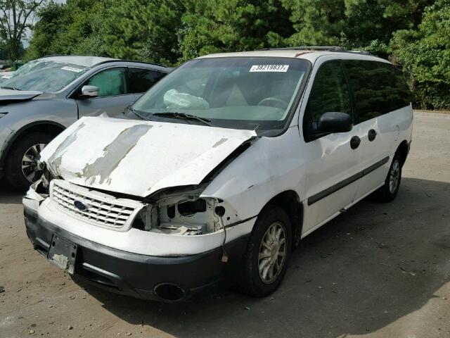 2FMZA51471BA56323 - 2001 FORD WINDSTAR L WHITE photo 2