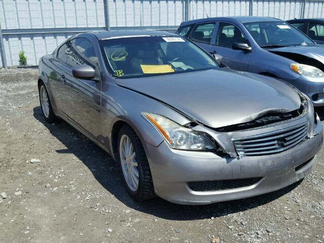 JNKCV64E68M107578 - 2008 INFINITI G37 BASE SILVER photo 1