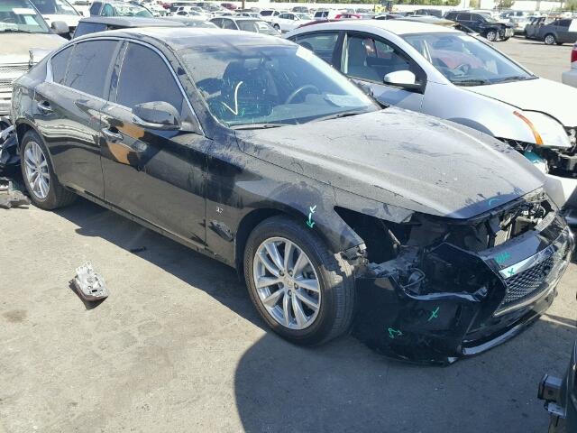 JN1BV7AP7FM355587 - 2015 INFINITI Q50 BASE Negro foto 1