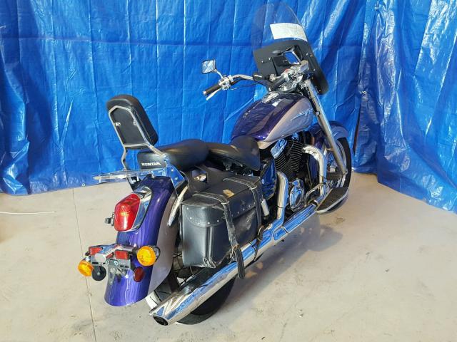 1HFSC39082A400976 - 2002 HONDA VT1100 C3 PURPLE photo 4