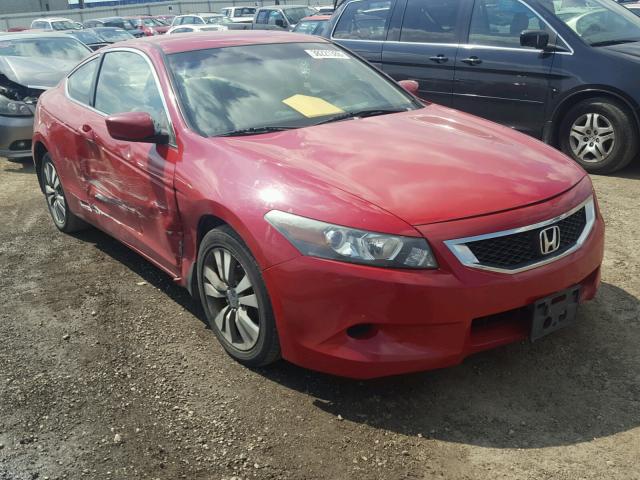 1HGCS12398A015169 - 2008 HONDA ACCORD LX- RED photo 1