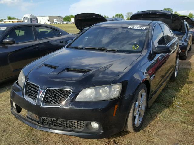 6G2EC57Y98L142094 - 2008 PONTIAC G8 GT BLACK photo 2