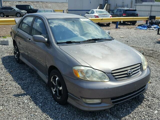 1NXBR32E64Z249132 - 2004 TOYOTA COROLLA CE GRAY photo 1