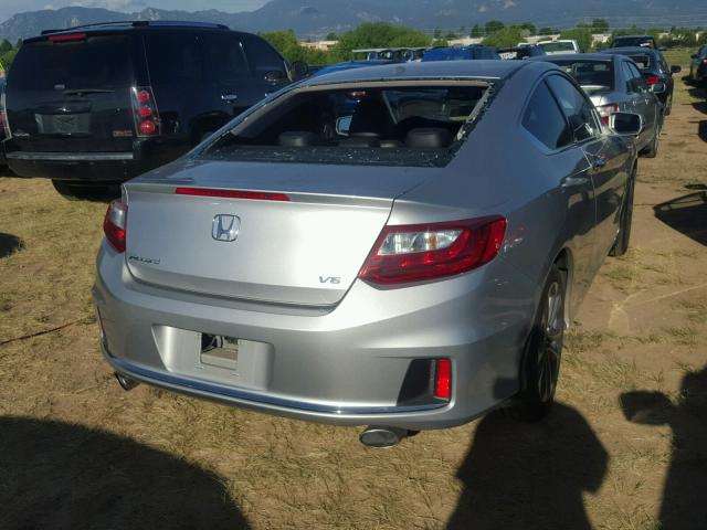 1HGCT2B89FA001798 - 2015 HONDA ACCORD EXL SILVER photo 4