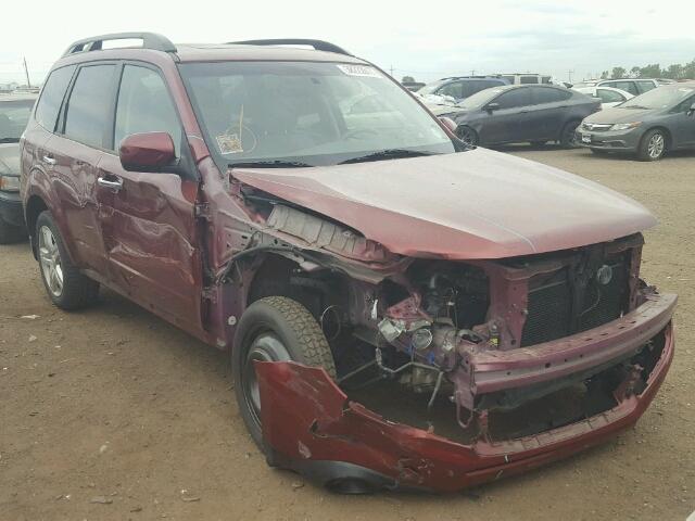 JF2SH6DC8AH758679 - 2010 SUBARU FORESTER MAROON photo 1