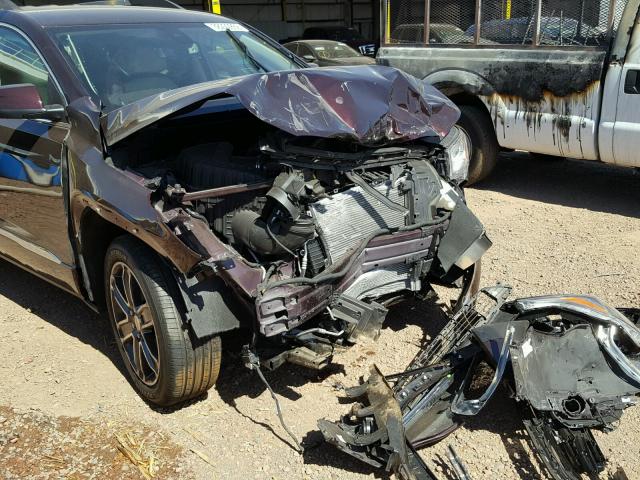 1GKKNPLS8HZ279886 - 2017 GMC ACADIA DEN BURGUNDY photo 9