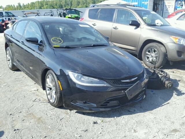 1C3CCCBB5FN585274 - 2015 CHRYSLER 200 S BLACK photo 1