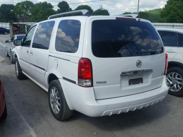 5GADV33LX5D260904 - 2005 BUICK TERRAZA CX WHITE photo 3