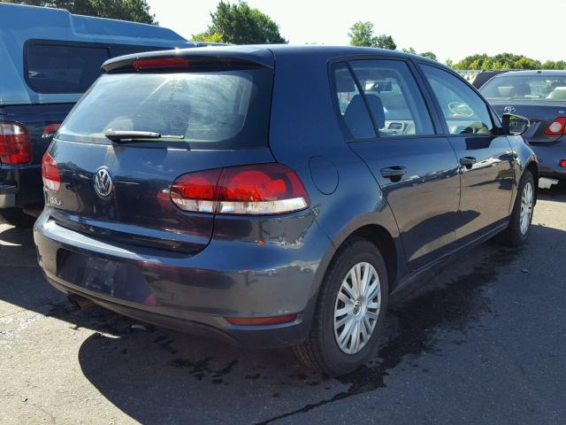 WVWDB7AJ4AW097049 - 2010 VOLKSWAGEN GOLF CHARCOAL photo 4