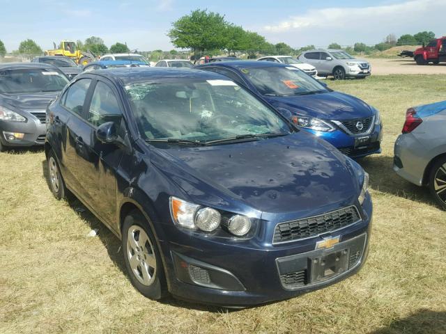 1G1JA5SH6F4118260 - 2015 CHEVROLET SONIC LS 蓝色 照片 1