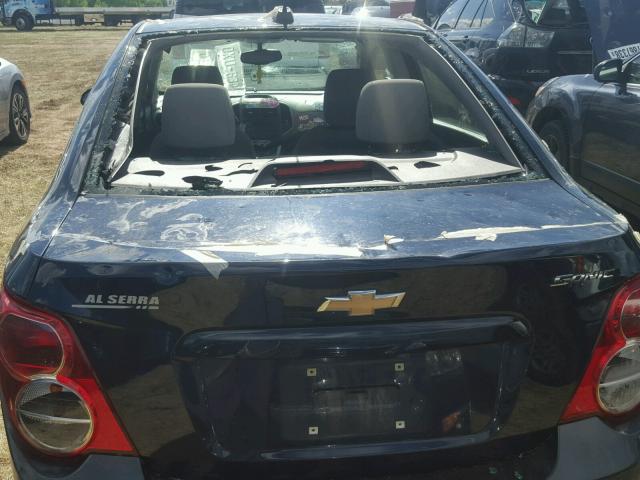 1G1JA5SH6F4118260 - 2015 CHEVROLET SONIC LS 蓝色 照片 9