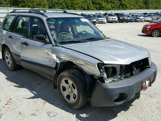 JF1SG63654H722052 - 2004 SUBARU FORESTER 2 SILVER photo 9