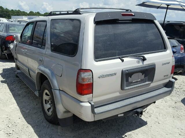 JT3GN87R8Y0135830 - 2000 TOYOTA 4RUNNER LI BEIGE photo 3