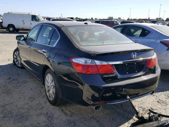 1HGCR3F84FA014005 - 2015 HONDA ACCORD EXL BLACK photo 3