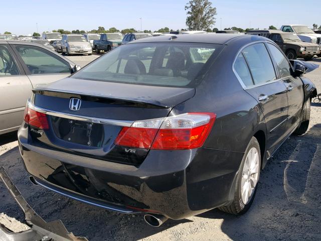 1HGCR3F84FA014005 - 2015 HONDA ACCORD EXL BLACK photo 4