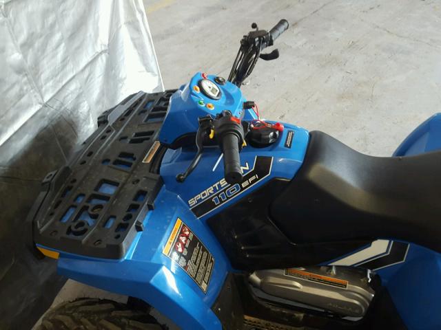 RF3YAF118JT027410 - 2018 POLARIS SPORTSMAN BLUE photo 5