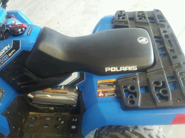 RF3YAF118JT027410 - 2018 POLARIS SPORTSMAN BLUE photo 6