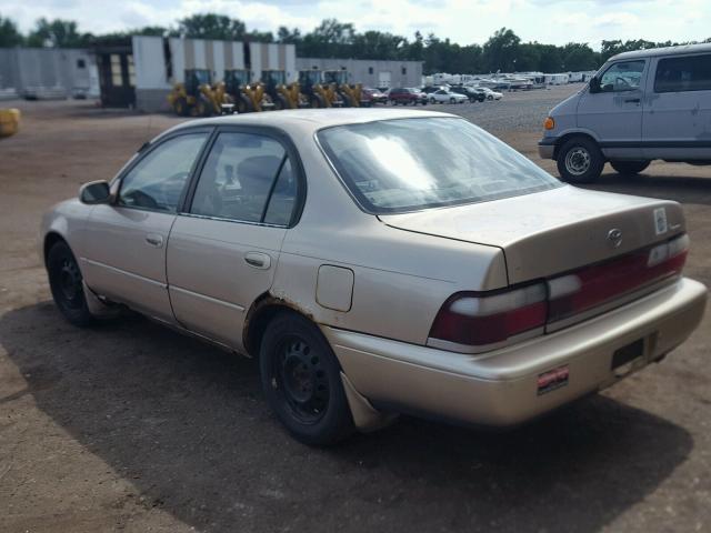 1NXBB02E3TZ489823 - 1996 TOYOTA COROLLA DX TAN photo 3