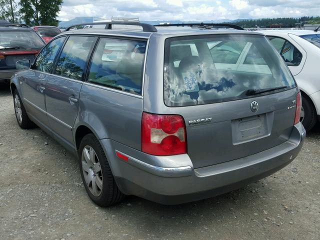 WVWYH63B43E378471 - 2003 VOLKSWAGEN PASSAT GLX 灰色 照片 3