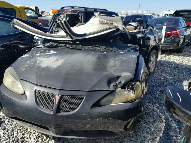 2G2WP552361168990 - 2006 PONTIAC GRAND PRIX BLACK photo 2