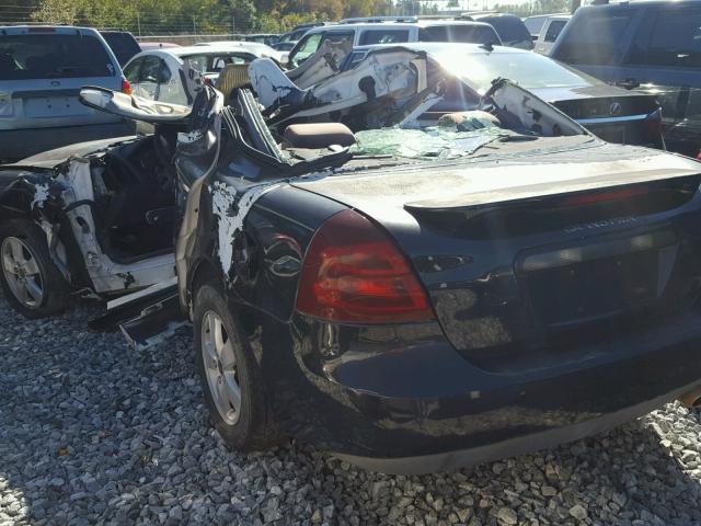 2G2WP552361168990 - 2006 PONTIAC GRAND PRIX BLACK photo 3