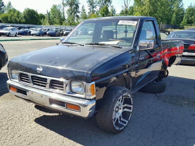 1N6SD11S9RC303581 - 1994 NISSAN TRUCK BASE BLACK photo 2