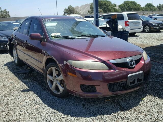 1YVHP80D965M53104 - 2006 MAZDA 6 BURGUNDY photo 1