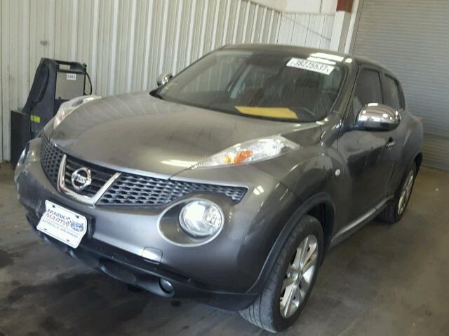 JN8AF5MV8CT112395 - 2012 NISSAN JUKE S GRAY photo 2