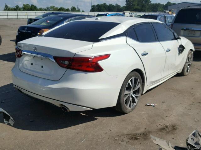 1N4AA6AP5GC418603 - 2016 NISSAN MAXIMA WHITE photo 4