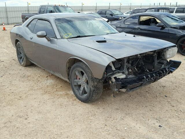 2C3CDYAG2CH174815 - 2012 DODGE CHALLENGER GRAY photo 1