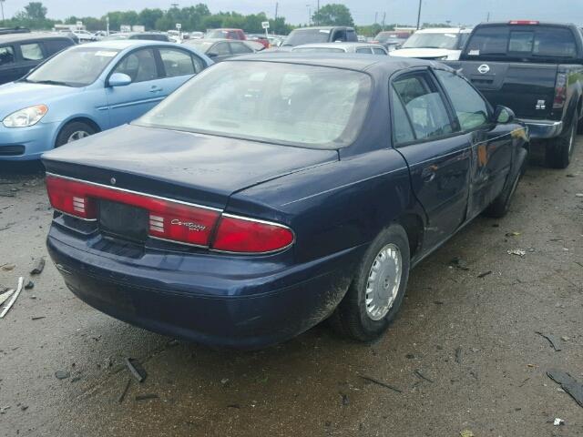 2G4WY55JXY1154485 - 2000 BUICK CENTURY BLUE photo 4