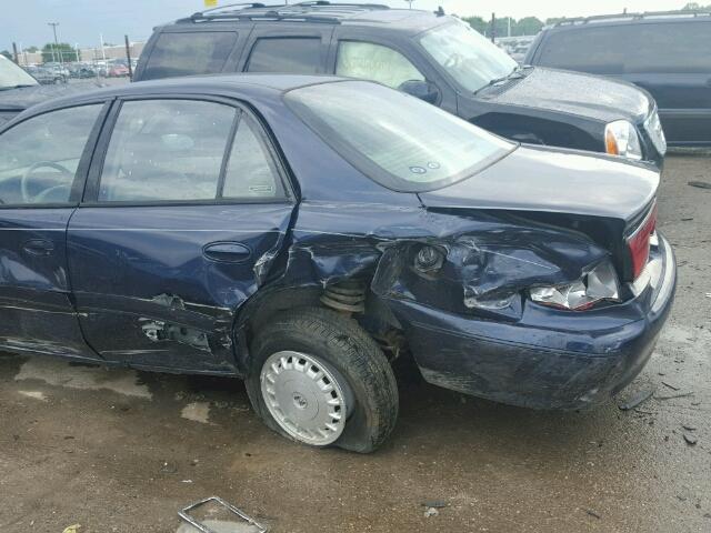 2G4WY55JXY1154485 - 2000 BUICK CENTURY BLUE photo 9