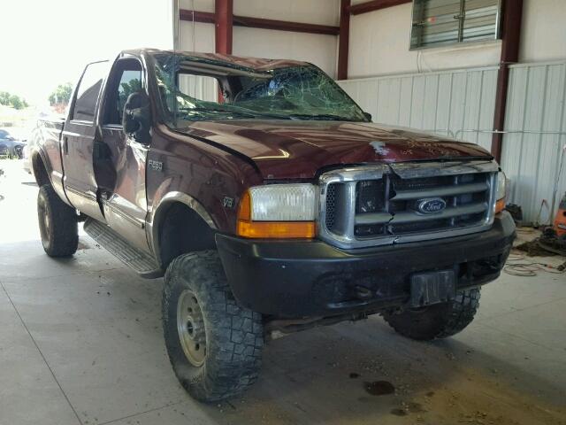 1FTNW21S0XEE41883 - 1999 FORD F250 BURGUNDY photo 1