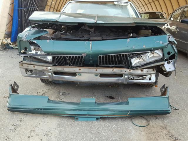 1G3GM11Y8HP305150 - 1987 OLDSMOBILE CUTLASS SU GREEN photo 10