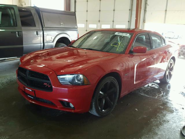 2B3CL5CT7BH505735 - 2011 DODGE CHARGER R/ RED photo 2