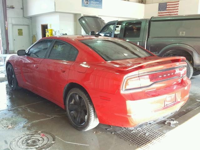 2B3CL5CT7BH505735 - 2011 DODGE CHARGER R/ RED photo 3