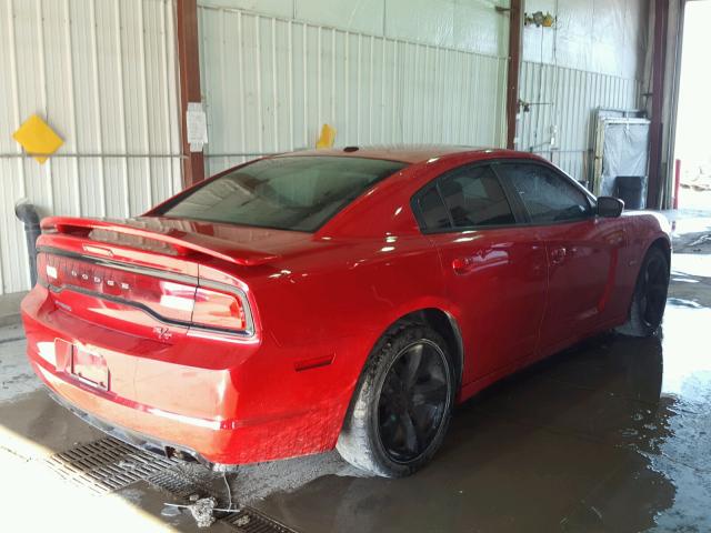 2B3CL5CT7BH505735 - 2011 DODGE CHARGER R/ RED photo 4