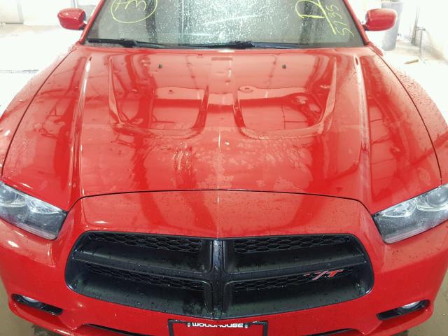 2B3CL5CT7BH505735 - 2011 DODGE CHARGER R/ RED photo 9