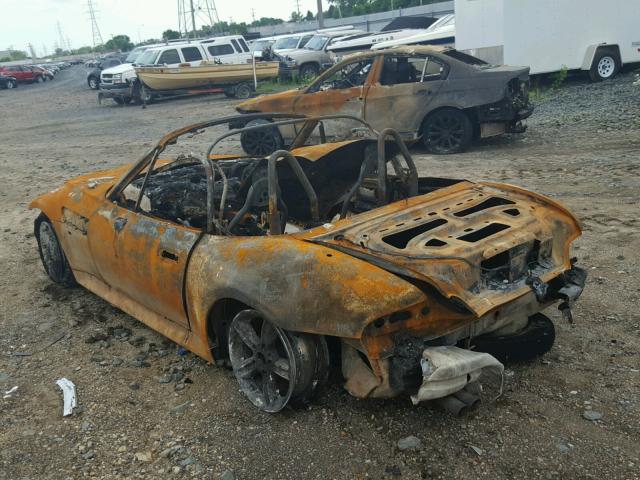 WBACH9345YLF88464 - 2000 BMW Z3 2.3 BURN photo 3