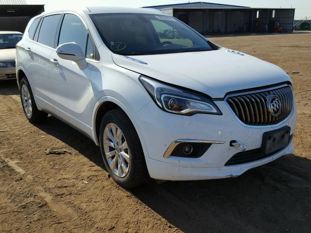 LRBFXBSA2HD200825 - 2017 BUICK ENVISION E WHITE photo 1