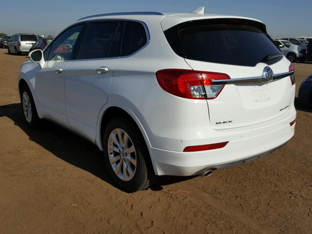 LRBFXBSA2HD200825 - 2017 BUICK ENVISION E WHITE photo 3