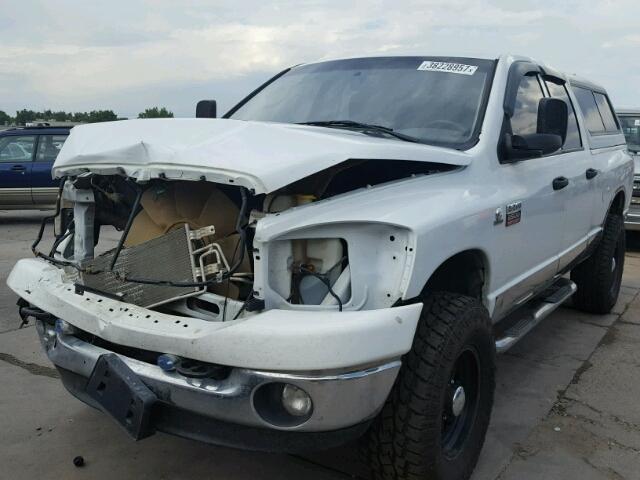 3D7KS28A68G177774 - 2008 DODGE RAM 2500 Q WHITE photo 2