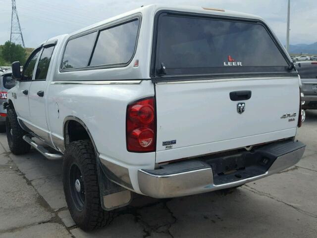 3D7KS28A68G177774 - 2008 DODGE RAM 2500 Q WHITE photo 3