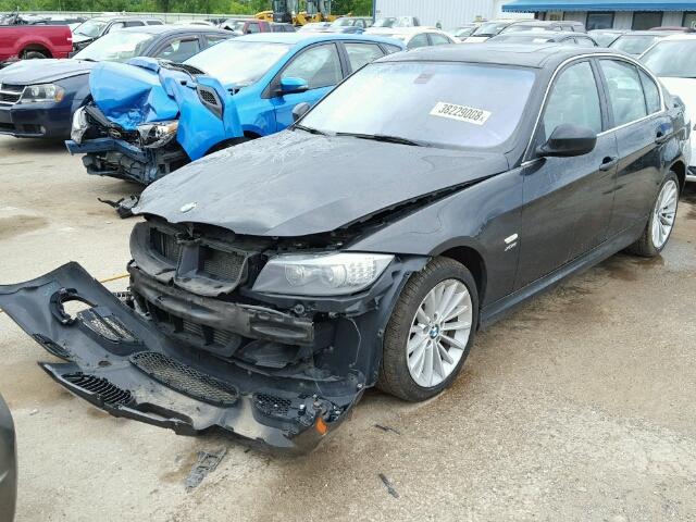 WBAPL5G56BNN23448 - 2011 BMW 335 XI BLACK photo 2