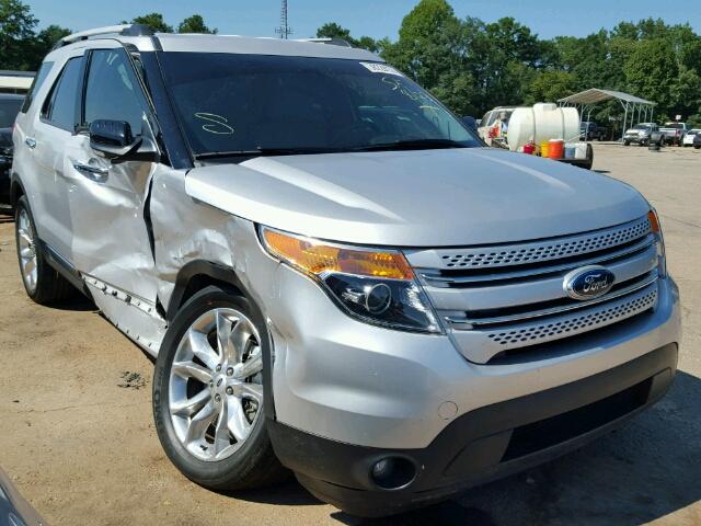 1FM5K7D88EGB38209 - 2014 FORD EXPLORER X SILVER photo 1