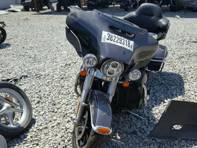 1HD1KEL32EB708729 - 2014 HARLEY-DAVIDSON FLHTK ELEC GRAY photo 2