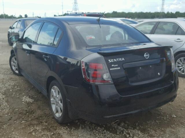 3N1AB6AP5CL775711 - 2012 NISSAN SENTRA 2.0 BLACK photo 3