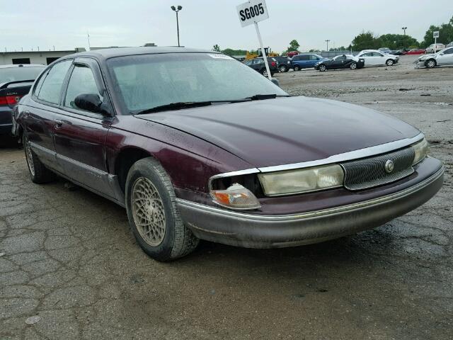 2C3HC46F4TH112947 - 1996 CHRYSLER NEW YORKER MAROON photo 1