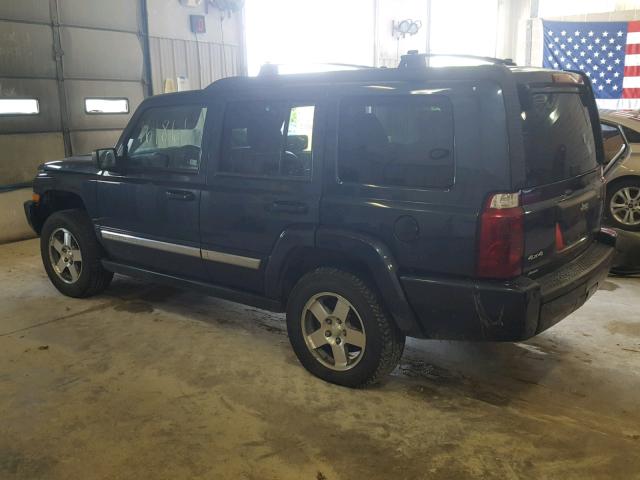 1J4RG4GK0AC128055 - 2010 JEEP COMMANDER BLUE photo 3